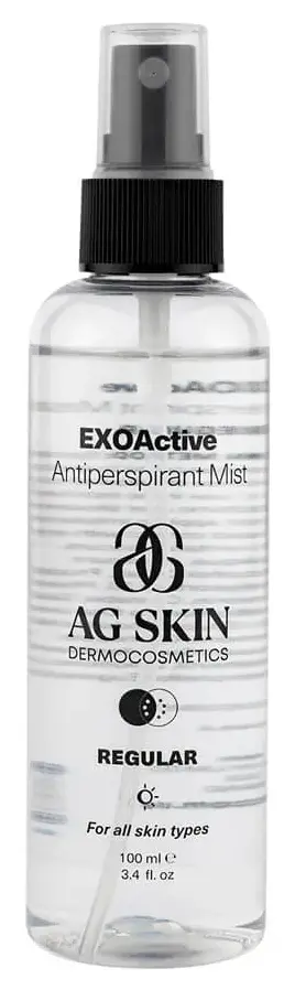 Мультифункціональна антипотова рідина / EXOActive Antiperspirant Mist / AG Skin