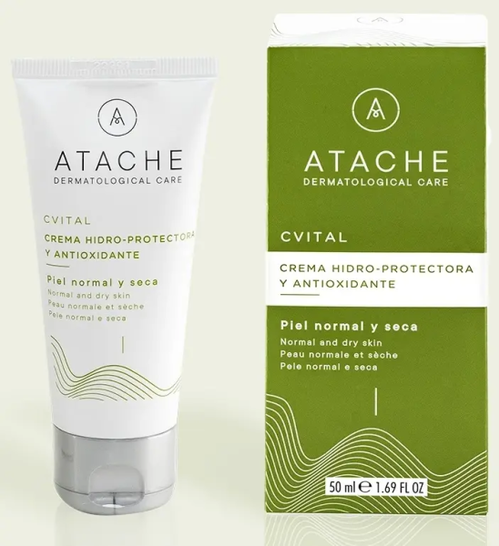 Крем Гидрозащитный Антиоксидантный  24ч. / C Vital Cream Normal & Dry Skin / Atache