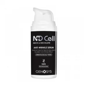 Антивозрастная сыворотка для шеи и декольте / NDCELL Anti-Wrinkle Serum / Genosys 