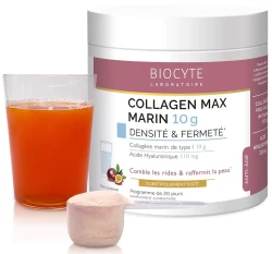 Бустер, морський колаген 10 г з ГК / COLLAGEN MAX 10g Marin NEW / Biocyte купить