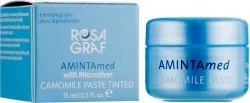 Лечебная анти-акне паста с микросеребром / AMINTA med CAMOMILE PASTE with Microsilver / Rosa Graf