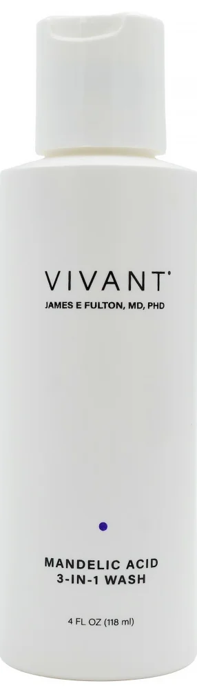 Засіб для вмивання з мигдальною кислотою / Mandelic Acid 3-in-1 Wash / Vivant