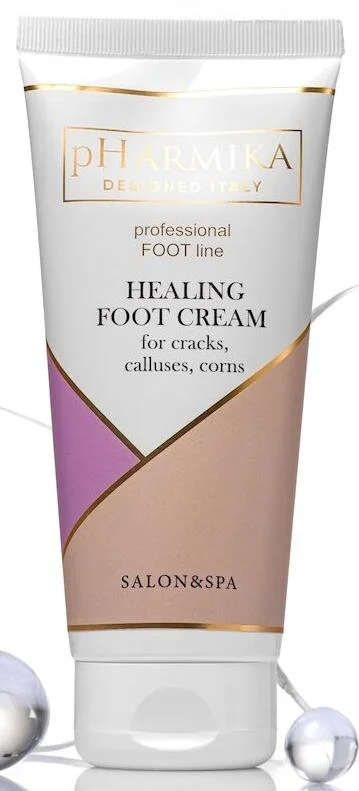 Лікувальний крем для ніг від тріщин, мозолів, натоптишів / Healing foot cream for cracks, calluses, corns / pHarmika