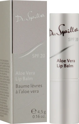 Бальзам для губ з екстрактом Алое Віра / ALOE VERA LIP BALM / Dr. Spiller