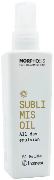 Эмульсия мгновенного действия / Morphosis Sublimis Oil All Day Emulsion / Framesi