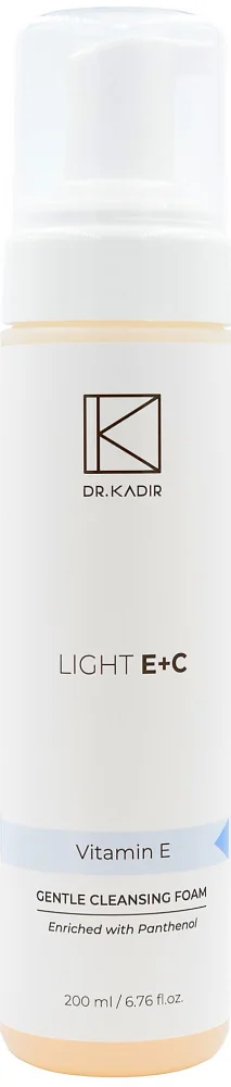 Очищуюча пінка для вмивання Лайт Е+С / Light E+C Gentle Cleansing Foam / Dr.Kadir