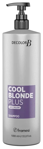 Шампунь с антижелтым эффектом для домашнего ухода / DECOLOR B COOL BLONDE SHAMPOO / Framesi