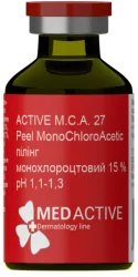 Пілінг Монохлороцтовий рН 1,1-1,3 / ACTIVE M.C.A. 27 / Medactive купить