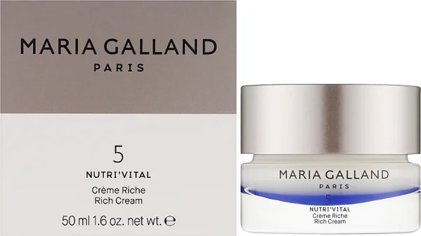 Нічний крем із ретинолом: живить, відновлює / 5 Nutri'vital Rich Cream / Maria Galland Paris купить