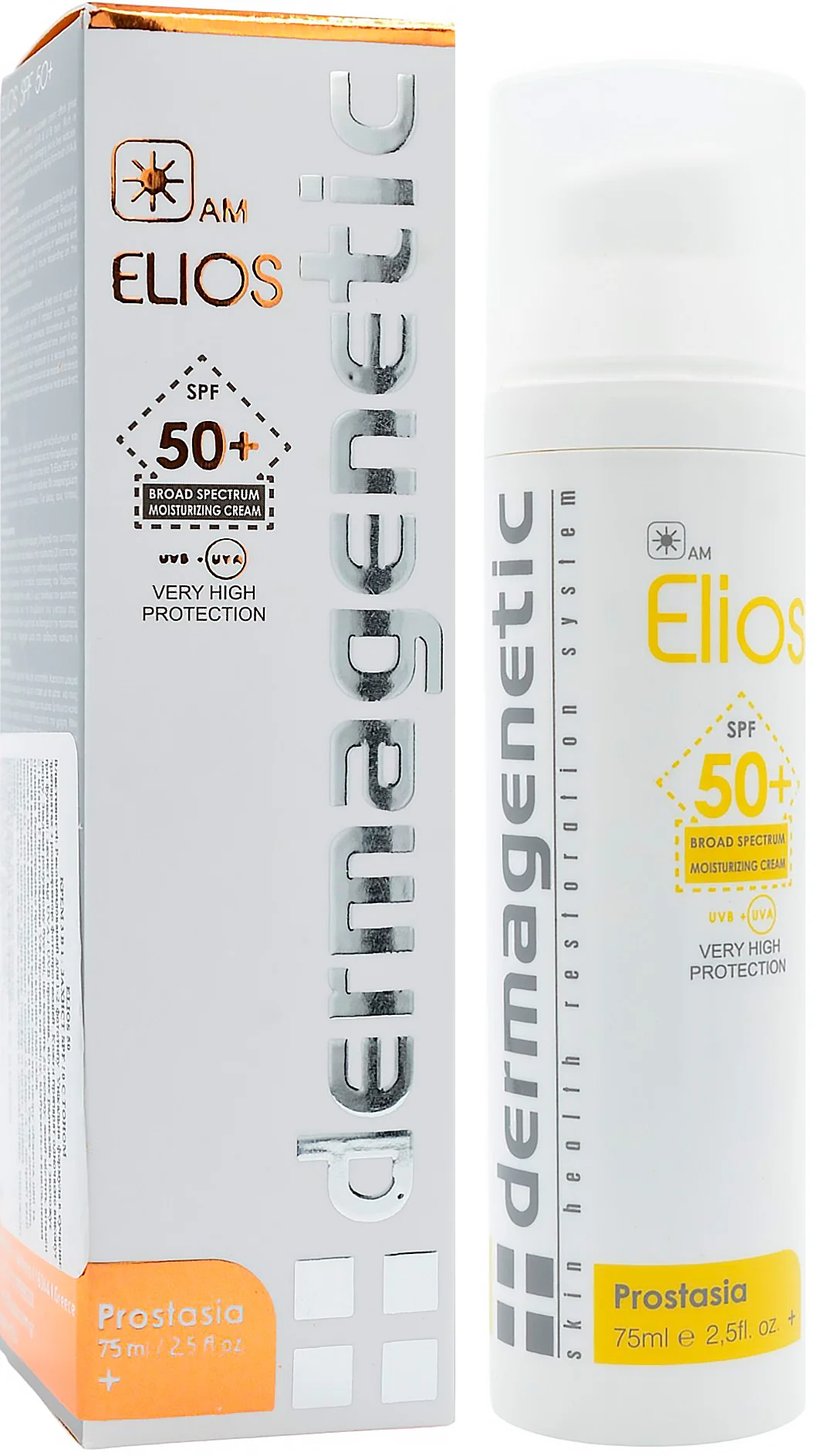 Крем 3в1 - защита SPF50 с тоном / Elios SPF50 3in1 / Dermagenetic