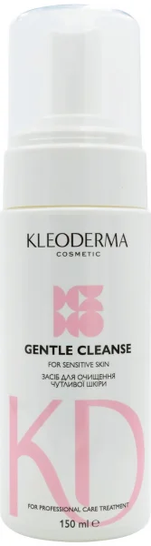 Пена для очищения чувствительной кожи / Means To Cleans Sensitive Skin / KleoDerma