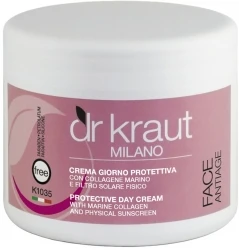 Захисний денний крем із морським колагеном SPF 90 / Protective day cream with marine collagen and physical sunscreen / Dr.Kraut купить
