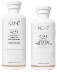 Набор Care Satin Oil для глубокого увлажнения и питания волос / Keune