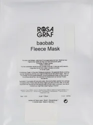 Маска с экстрактом Баобаба / Baobab Fleece Mask / Rosa Graf