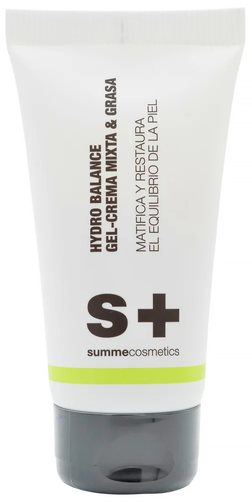 Гель-крем для проблемної та комбінованої шкіри обличчя / Balancing Hydro Balance Gel-Cream / S+|SUMMECOSMETICS