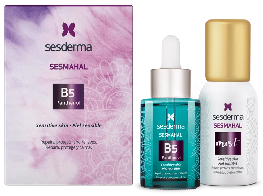 Відновлюючий набір для чутливої ​​шкіри / Sesmahal B5 Two-phase System / Sesderma