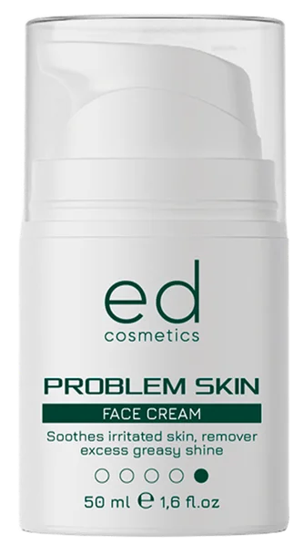 Крем для проблемної шкіри обличчя / PROBLEM SKIN FACE CREAM / ED Cosmetics