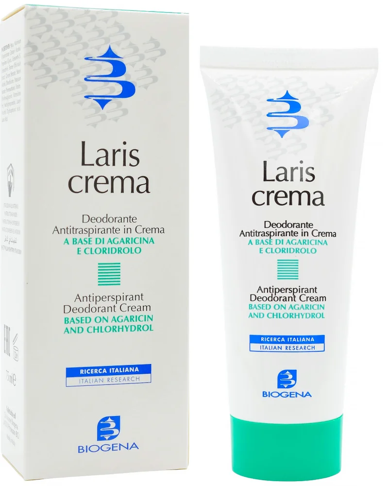Крем антиперспірант-дезодорант / LARIS CREMA / Biogena ❤️ купити