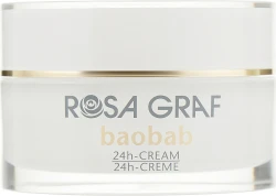 Крем, що омолоджує, з екстрактом плодів БАОБАБА і Q10 / BAOBAB 24h-CREAM / Rosa Graf