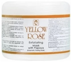 Альгінатна відлушуюча маска з папайей для всіх типів шкіри / Exfoliating Mask With Papaya / Yellow Rose