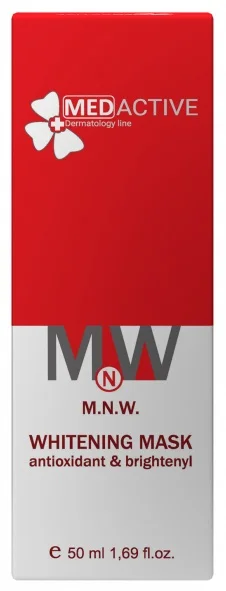 Антиоксидантна маска з освітлювальним ефектом / M.N.W. WHITENING MASK antioxidant & brightenyl ph – 6,0 – 7,0 /  Medactive купить