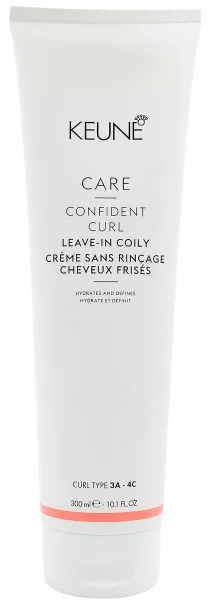 Несмываемое средство для кудрявых волос / Curl Coily 3A- 4C KEUNE CARE CONFIDENT CURL LEAVE-IN COILY / Keune