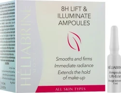 Ампули миттєвої краси з 8-годинним ліфтінговим ефектом / INSTANT BEAUTY LIFTING ampoules 8 hours / Heliabrine
