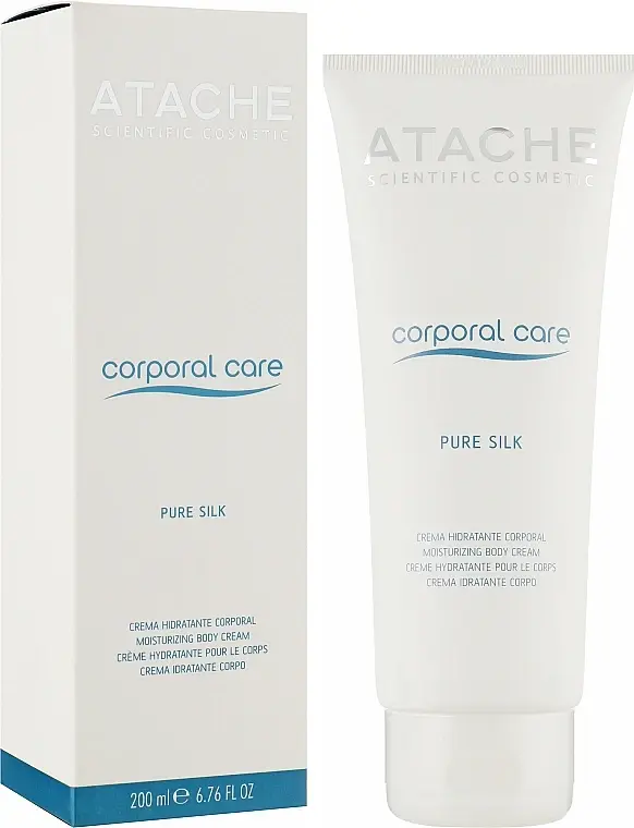 Крем для тіла чистий шовк / Corporal care PURE SILK / Atache