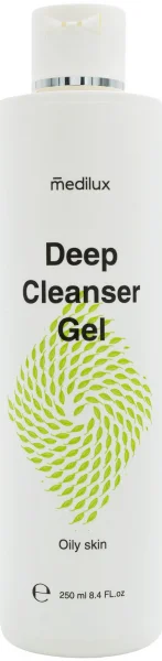 Очищающий гель для жирной кожи / Oily Skin Deep Cleanser Gel / Medilux купить