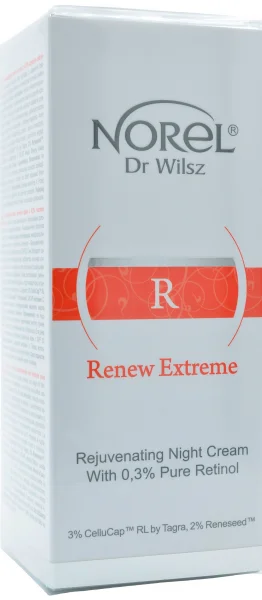 Омолаживающий ночной крем из 0,3% чистого ретинола / Rejuvenating night cream with 0,3% Pure Retinol / Norel