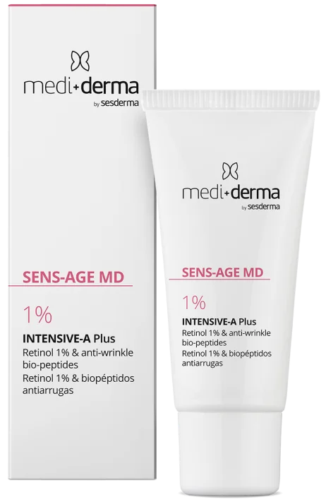 Інтенсивний нічний крем із ретинолом 1% / SENS-AGE MD Intensive-A Plus / Mediderma