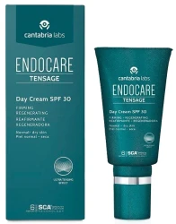 Денний крем для нормальної й сухої шкіри обличчя / Endocare Tensage Day Cream SPF 30 / Cantabria Labs