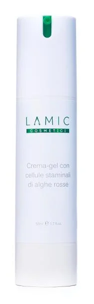 Крем-гель зі стовбуровими клітинами червоних водоростей «Crema-gel con cellule staminali di alghe rosse» / Lamic Cosmetici