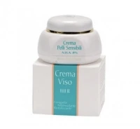 Крем для лица АНА 8% для чувствительной, сухой кожи / CREMA PELLI SENSIBILI AHA 8% / Sweet Skin System