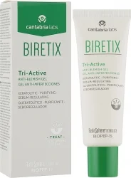 Гель три-актив для кожи с акне Biretix / BIRETIX TRI ACTIVE GEL / Cantabria Labs