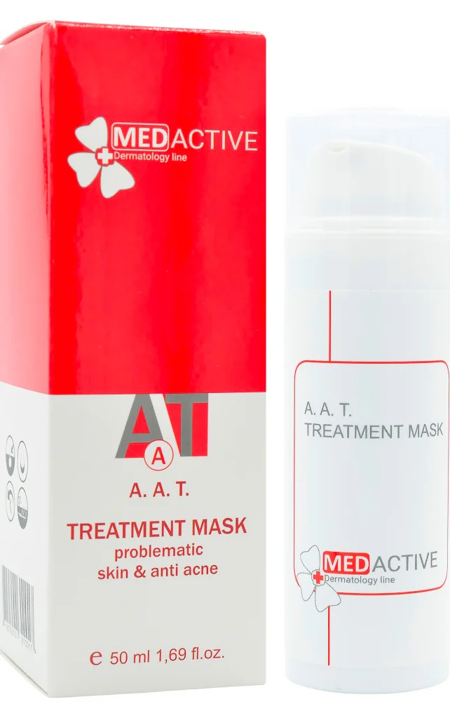 Протизапальна маска anti-acne / A. A. T. TREATMENT MASK problematic skin & anti-acne/div> ph – 6,5 / Medactive купить