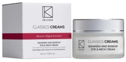 Крем для области вокруг глаз и шеи Морские водоросли и Шиповник / Eye & Neck Cream With Seaweed And Rose Hip / Dr.Kadir