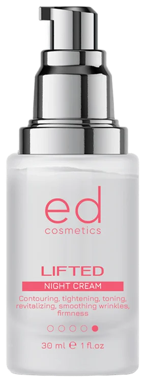 Нічний ліфтинг-крем для обличчя / LIFTED NIGHT CREAM / ED Cosmetics