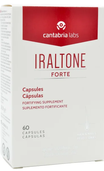 Капсулы для острого или сезонного выпадения волос / IRALTONE FORTE Capsules / Cantabria labs