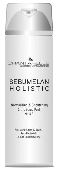 Нормализующий и осветляющий зернистый пилинг / Sebumelan Holistic Citric Scrub Peel pH 4.5 / Chantarelle