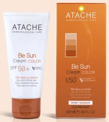 Омолаживающий солнцезащитный крем для тела / Be Sun Crema Ultra Protective SPF50 / Atache