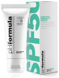 Сонцезахисний крем з SPF50+ UVA/UVB / U.V. protect SPF 50+ / pHformula