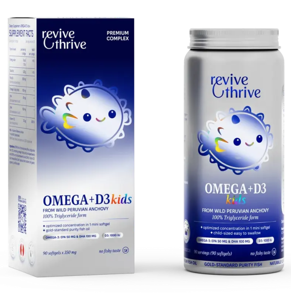OMEGA+D3 kids — для детей / Revive & Thrive