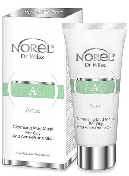 Очищающая грязевая маска / Cleansing mud mask for oily and acne-prone skin / Norel