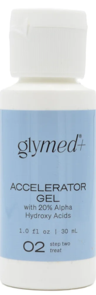 Антивікова сироватка з АНА кислотами / Accelerator Gel with 20% Alpha Hydroxy Acids / GlyMed Plus