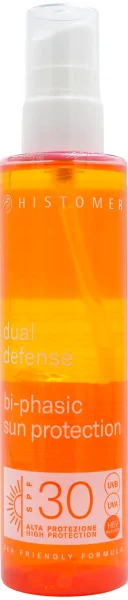 Спрей солнцезащитный двухфазный SPF 30 для лица и тела / Bi-Phasic Sun Protection SPF 30 / Histomer