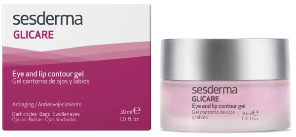 Гель-контур вокруг глаз и губ / GLICARE EYE AND LIP CONTOUR GEL / Sesderma