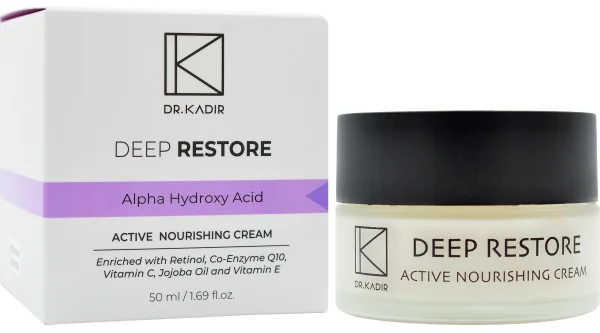 Ночной питательный крем глубокое восстановление / Deep Restore Active Nourishing Cream / Dr.Kadir