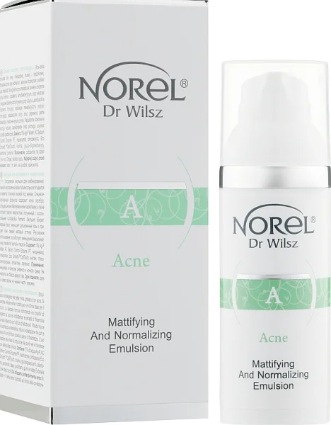 Матирующая и нормализующая эмульсия для жирной кожи и кожи из акне / Acne Mattifying&Normalizing Emulsion / Norel купить