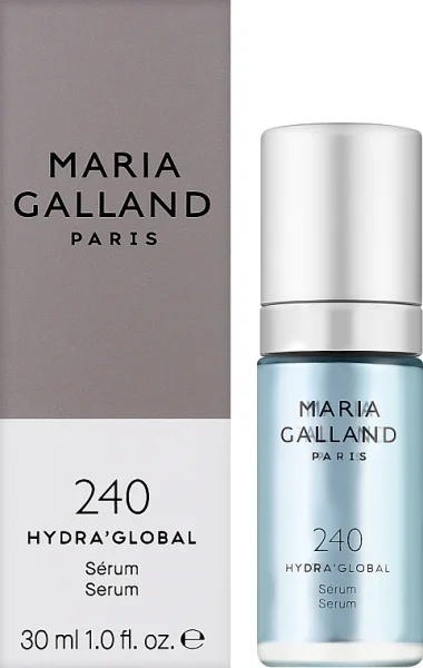 Зволожуюча сироватка з гіалуроновою кислотою / 240 Hydra’Global Serum / Maria Galland Paris